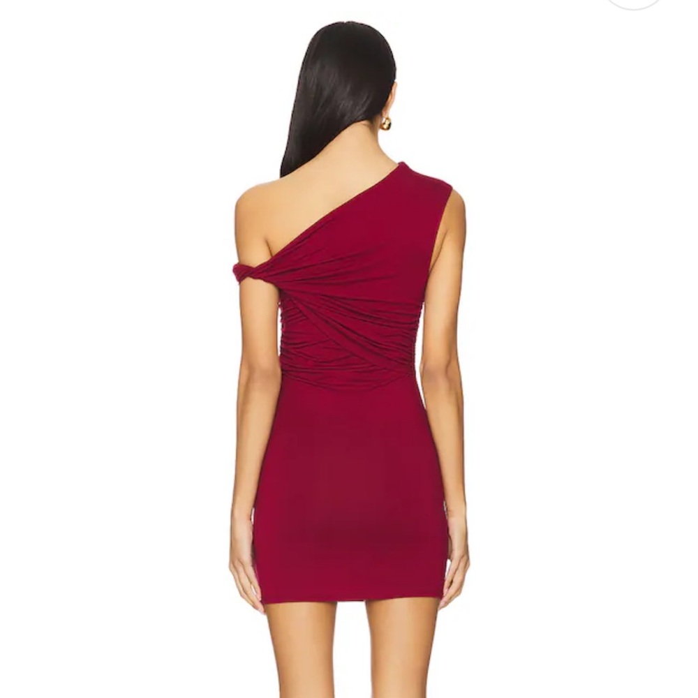 superdown - One-Shoulder Ruched Mini Dress - Picture 2 of 2